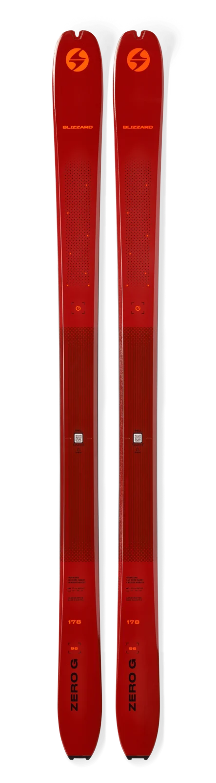 2027 Blizzard Zero G 96: original full pair topsheet view