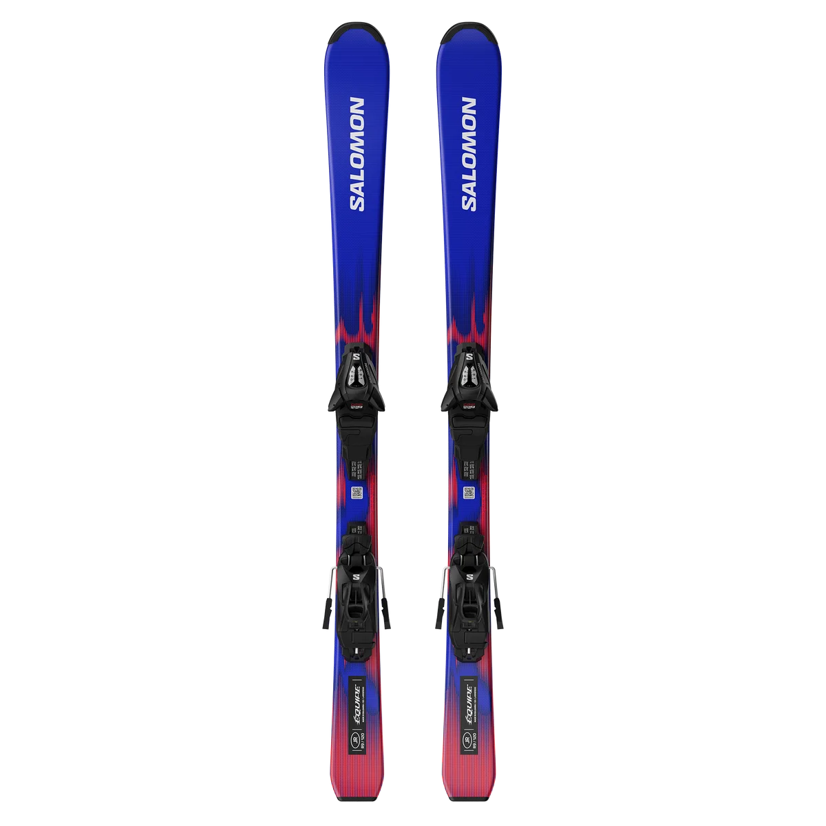 2027 Salomon EQUIPE JR S + C5 GW: full topsheet pair with supplied bindings