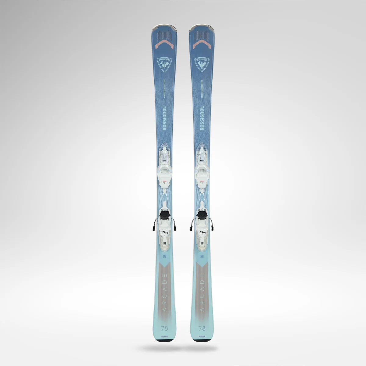 2027 Rossignol WOMEN'S ARCADE 78 XPRESS: full topsheet pair
