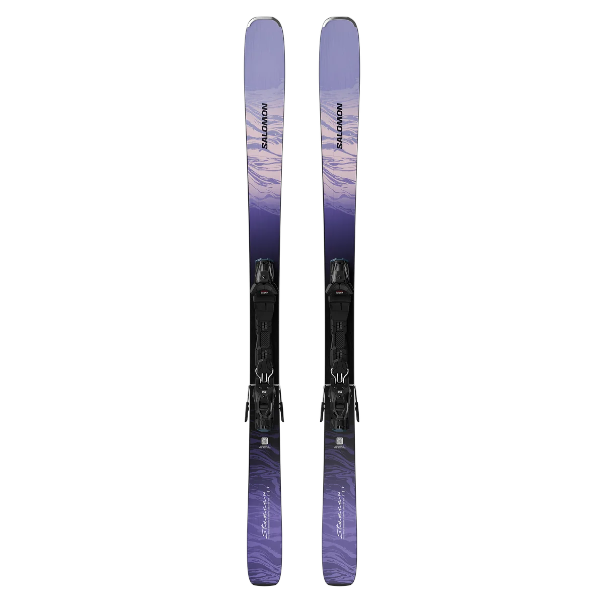 2027 Salomon Stance W 84 + M10 GW: full original topsheet pair with binding system