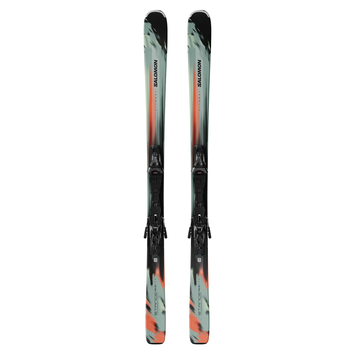 2027 Salomon Stance Pro 82 + MI12 GW: full original topsheet pair with binding system