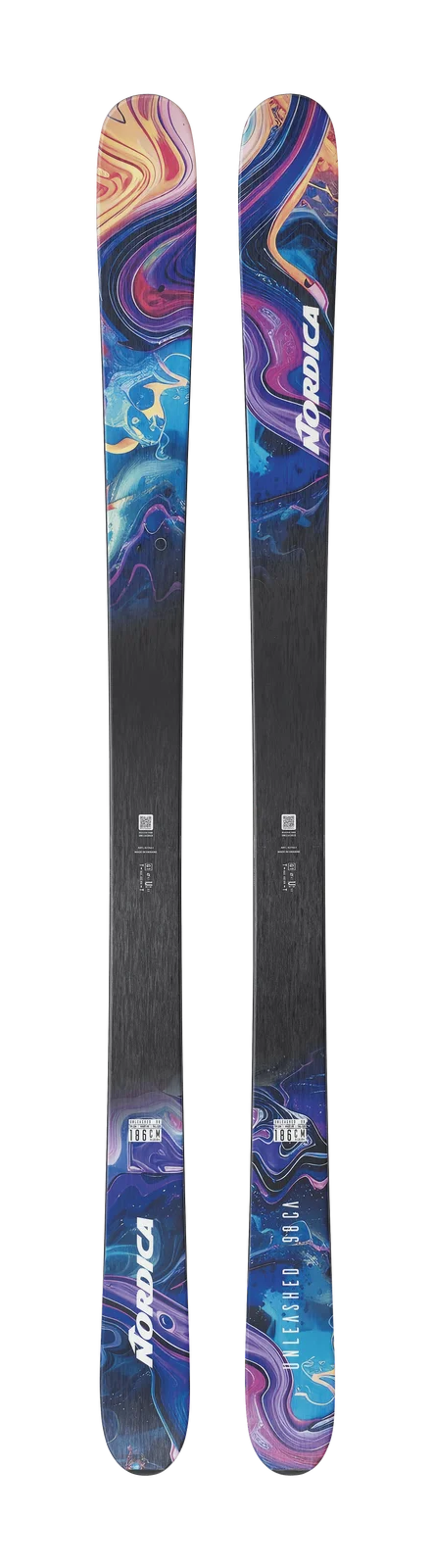2027 Nordica Unleashed 98 CA: full pair topsheets