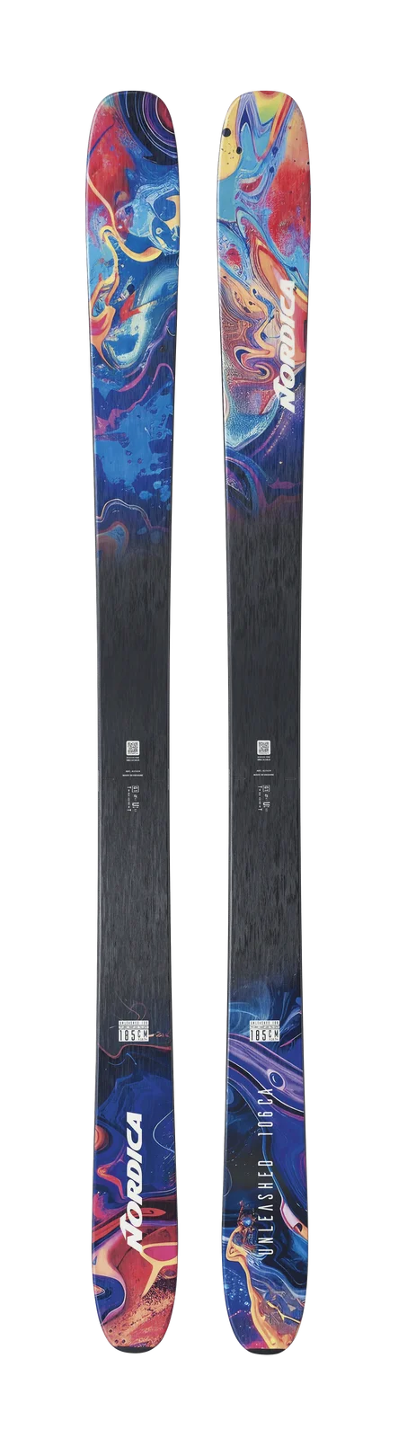2027 Nordica Unleashed 106 CA: full pair topsheets