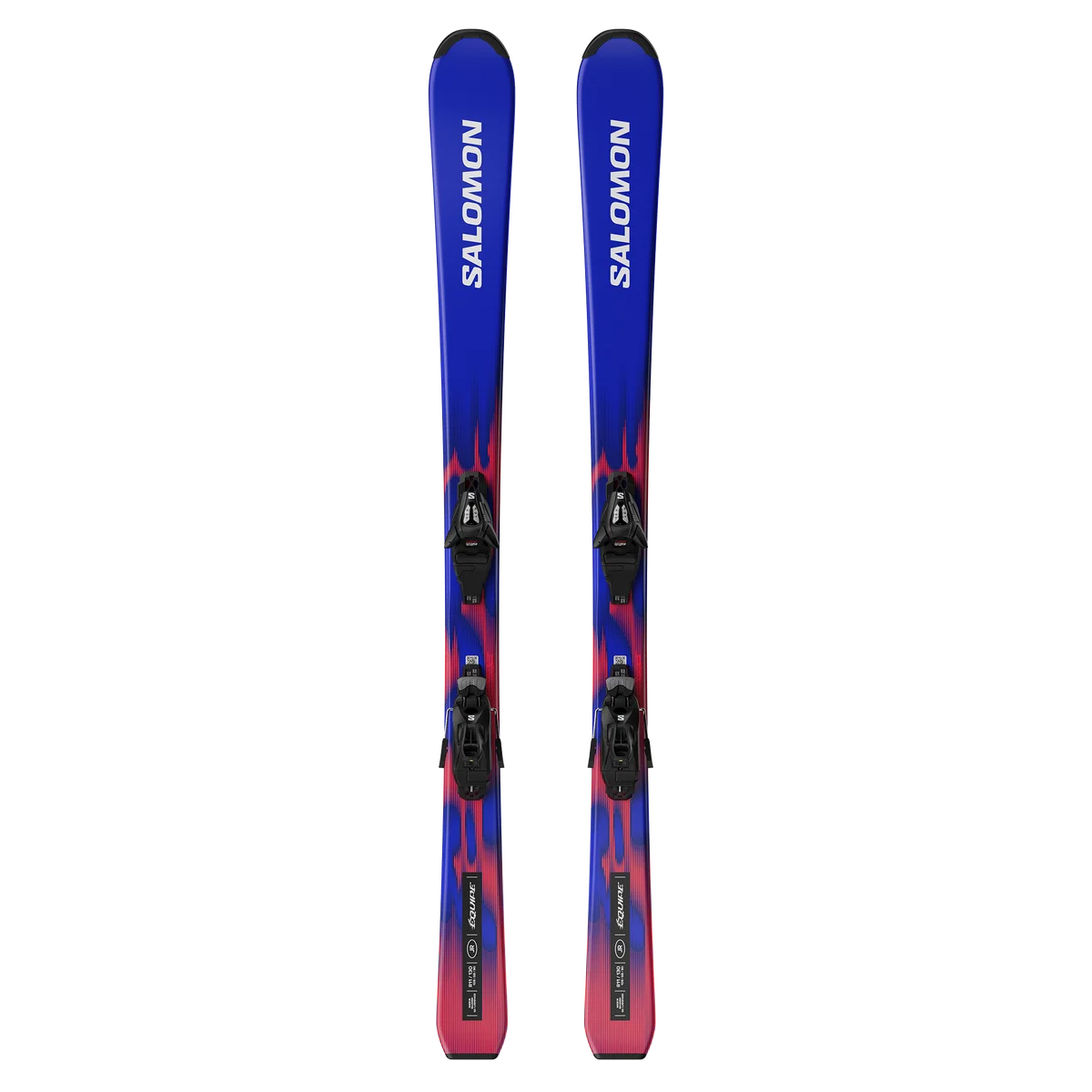 2027 Salomon EQUIPE JR M + C5 GW: full topsheet pair with supplied bindings