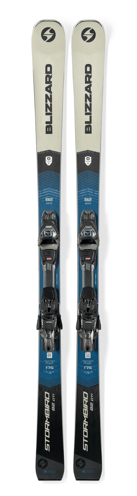 2027 Blizzard Stormbird 82 DTI + TPX 12 Demo: original full pair topsheet with TPX bindings