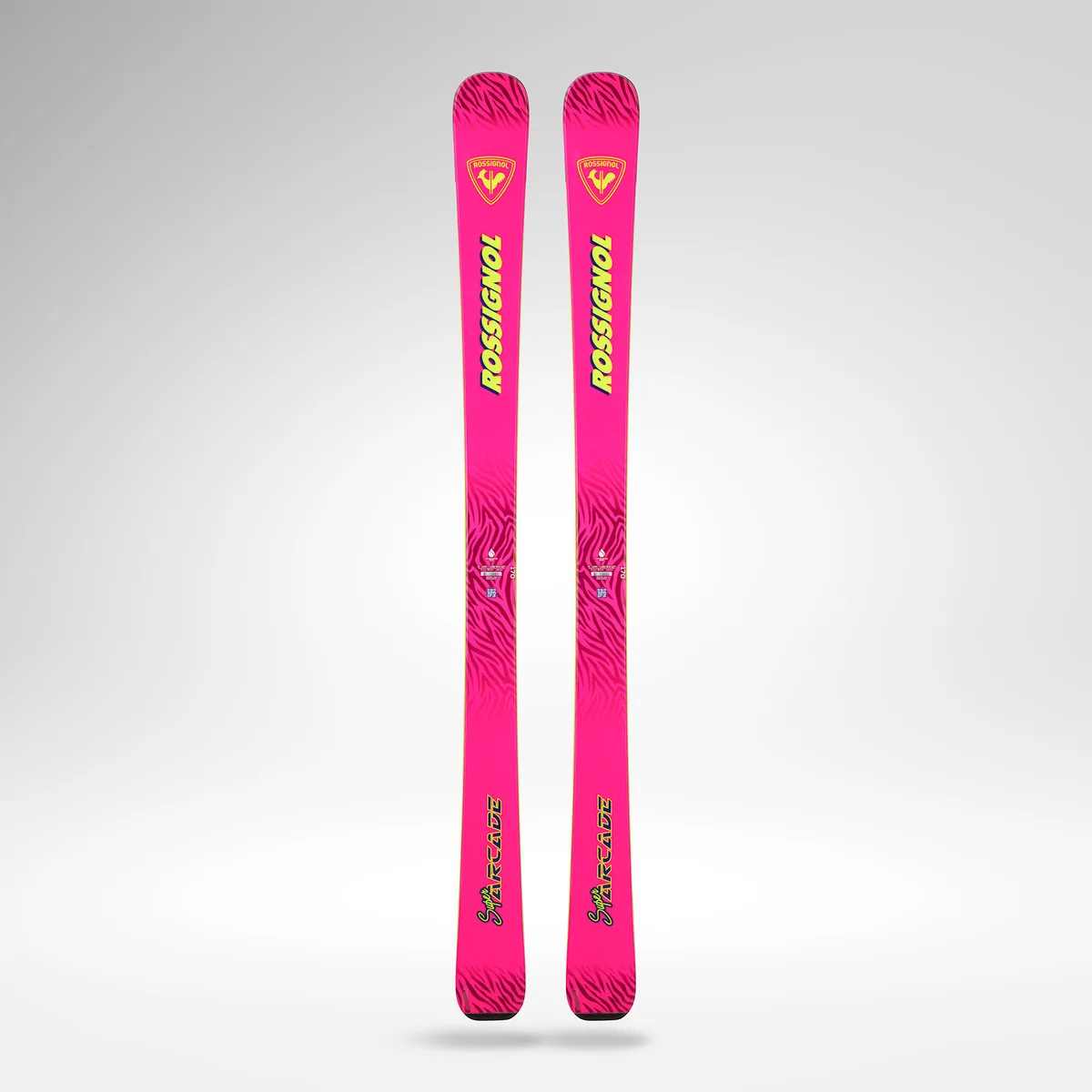 2027 Rossignol SUPER ARCADE PINK: full topsheet pair