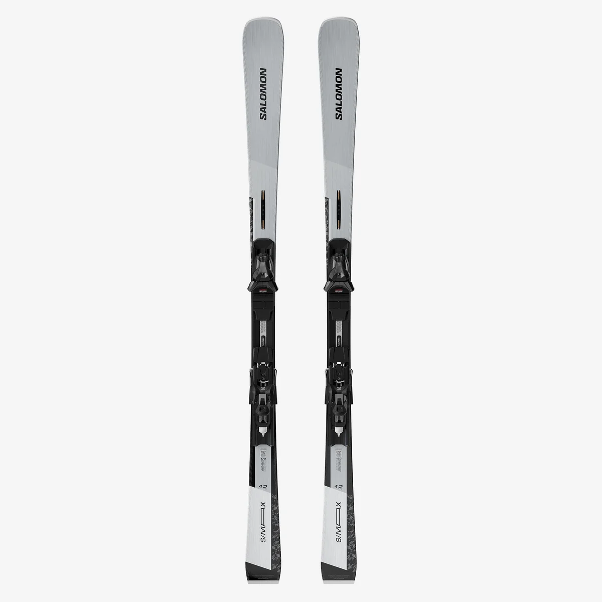 2027 Salomon S/MAX 12 + I12 TL GW: full topsheet pair with supplied bindings