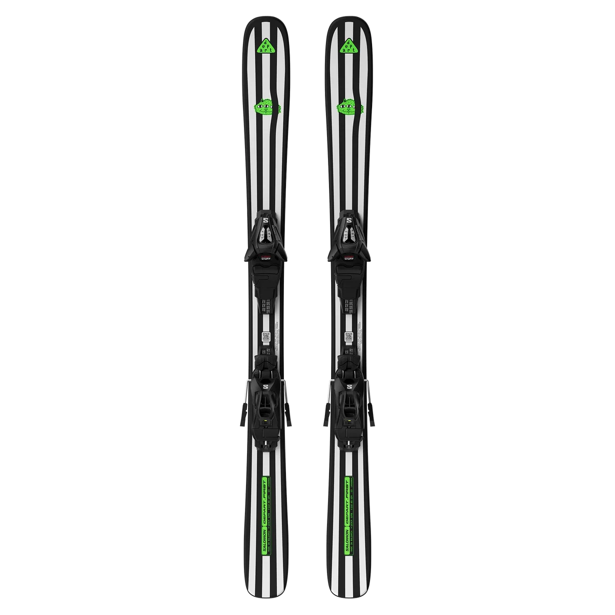 2027 Salomon DÉPART.FIRST + C5 GW: full topsheet pair with supplied bindings