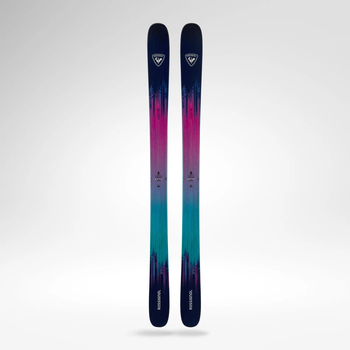 2027 Rossignol Sender 100: full topsheet view of the pair