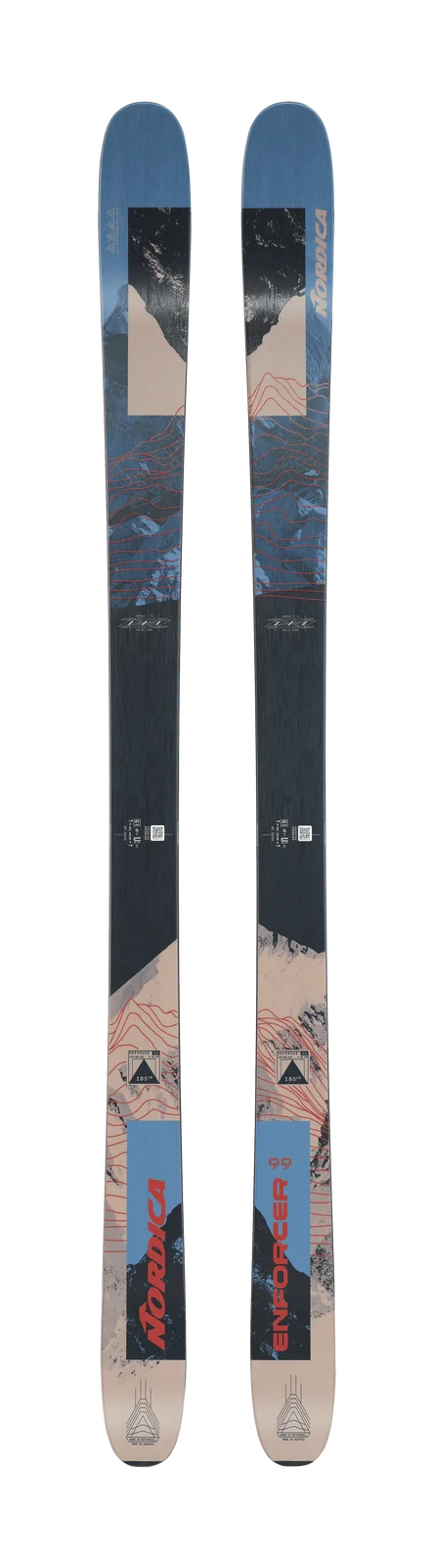 2027 Nordica Enforcer 99: full pair topsheet view