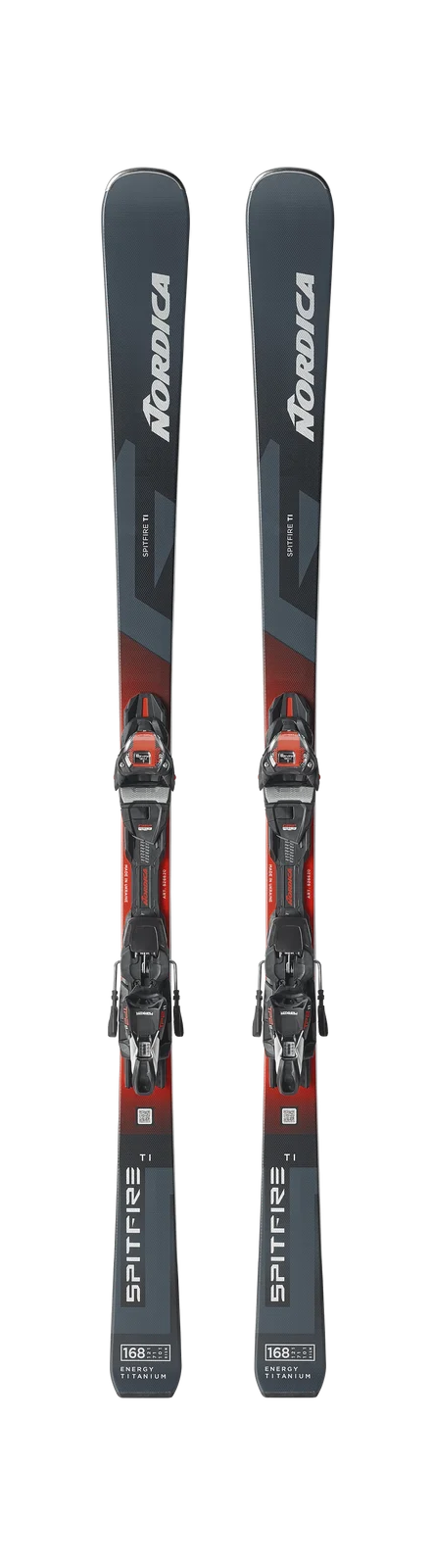2027 Nordica Spitfire TI FDT: full topsheet pair with bindings