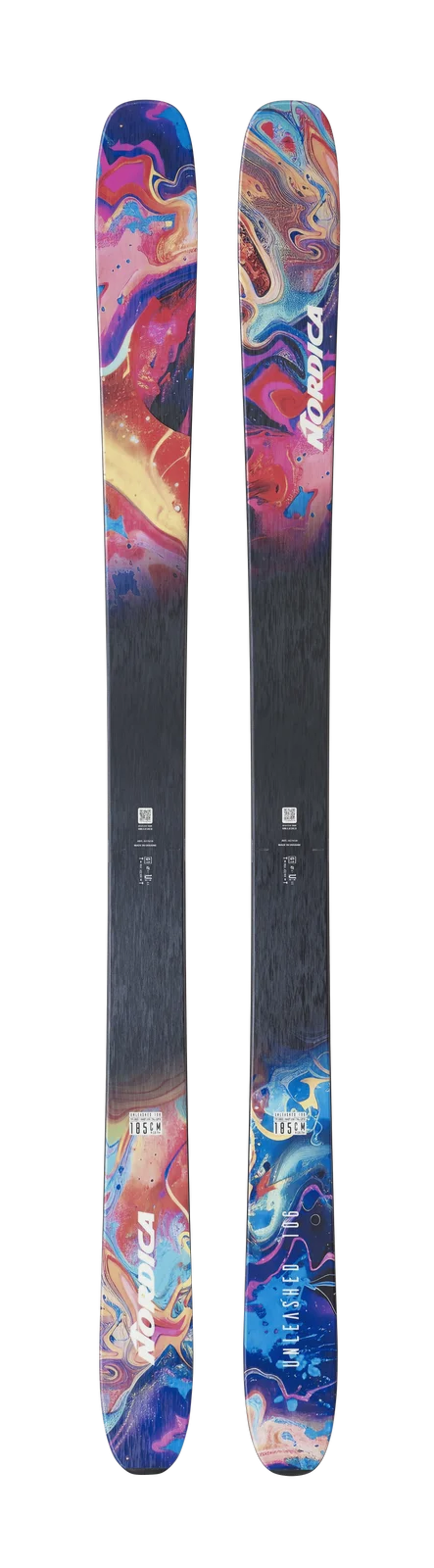 2027 Nordica Unleashed 106: full pair topsheets