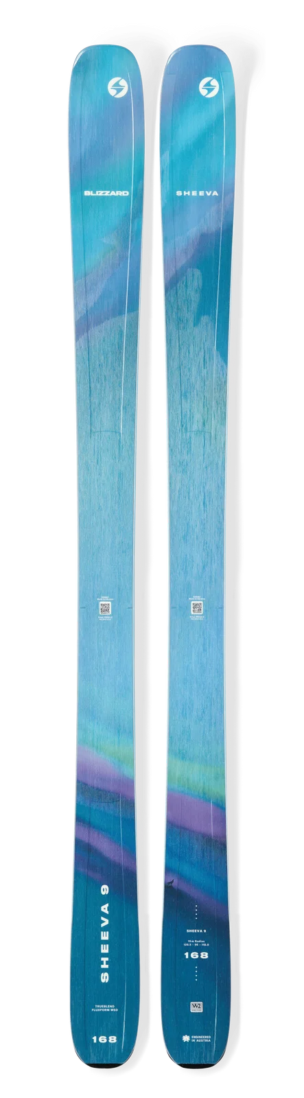 2027 Blizzard Sheeva 9: full pair topsheet view