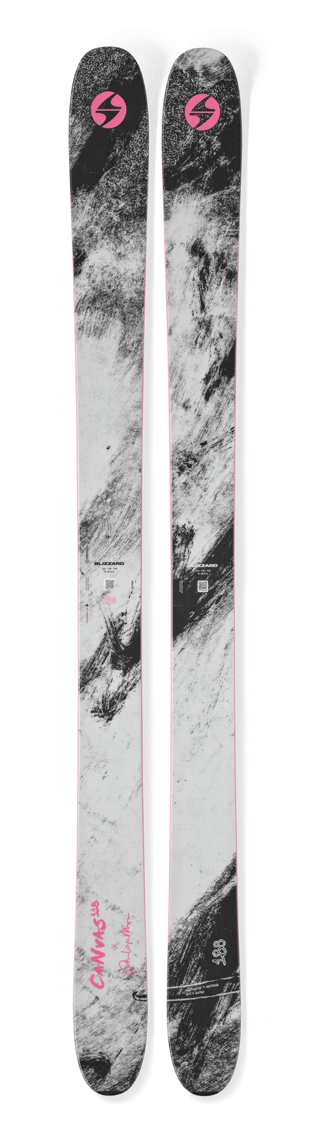 2027 Blizzard Canvas 118: original full pair topsheet view