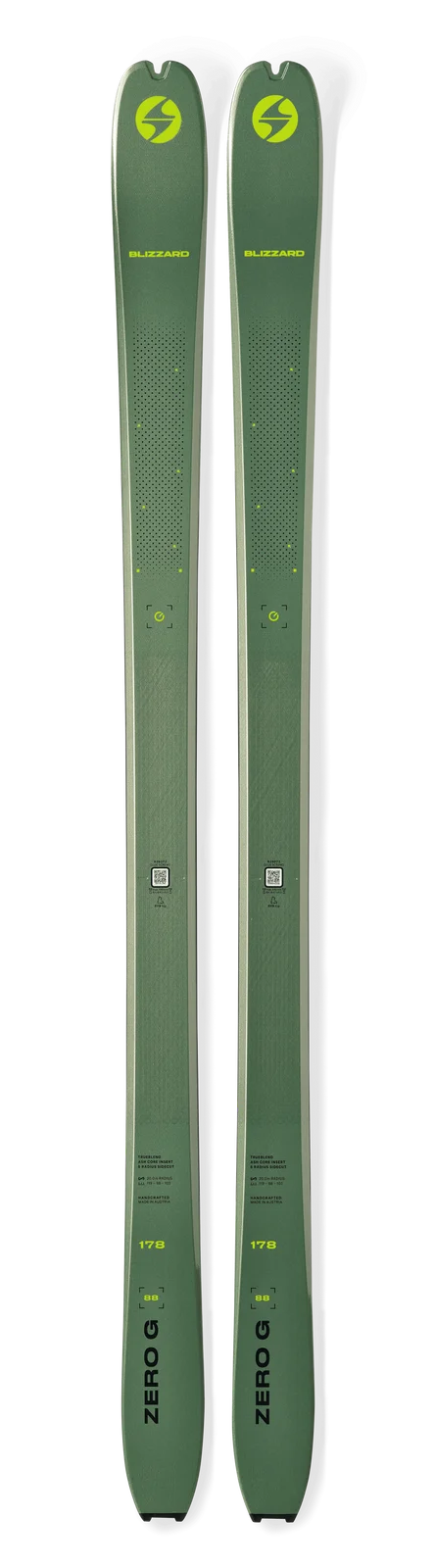 2027 Zero G 88: original full pair topsheet view
