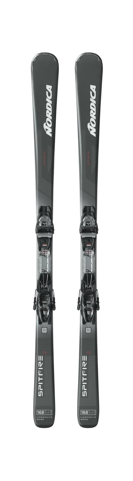 2027 Nordica Spitfire 73: full topsheet pair with bindings