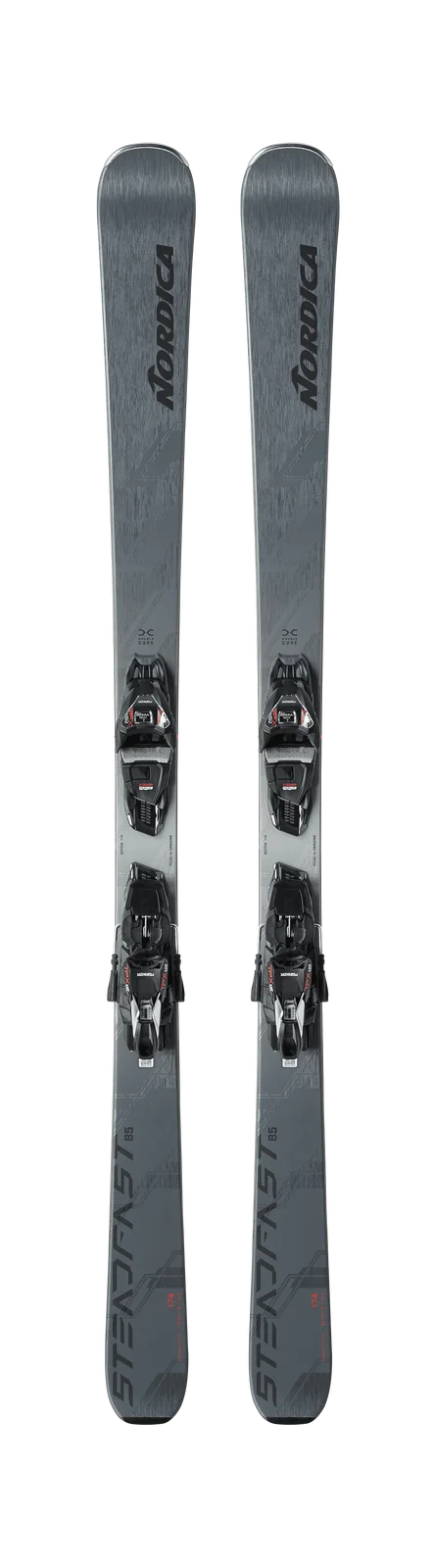 2027 Nordica Steadfast 85 DC + TPX 12: full pair topsheets and included bindings