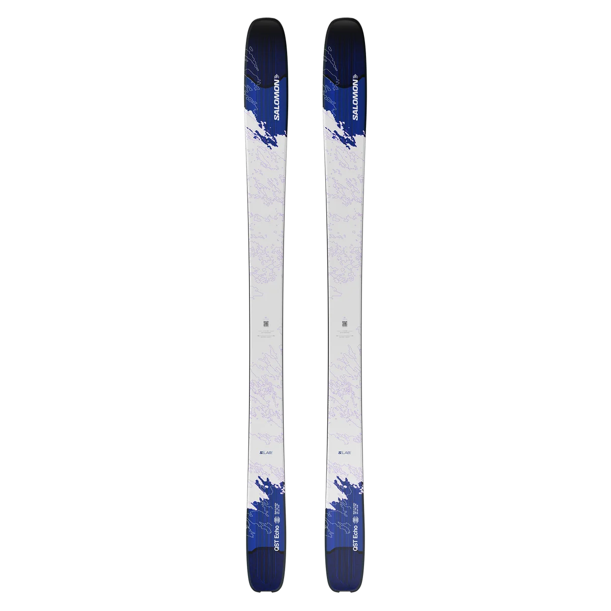 2027 Salomon S/LAB QST Echo: full pair topsheet view