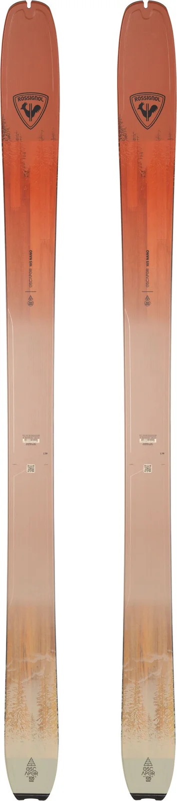 2027 Rossignol ESCAPER 105 NANO OPEN: full topsheet pair