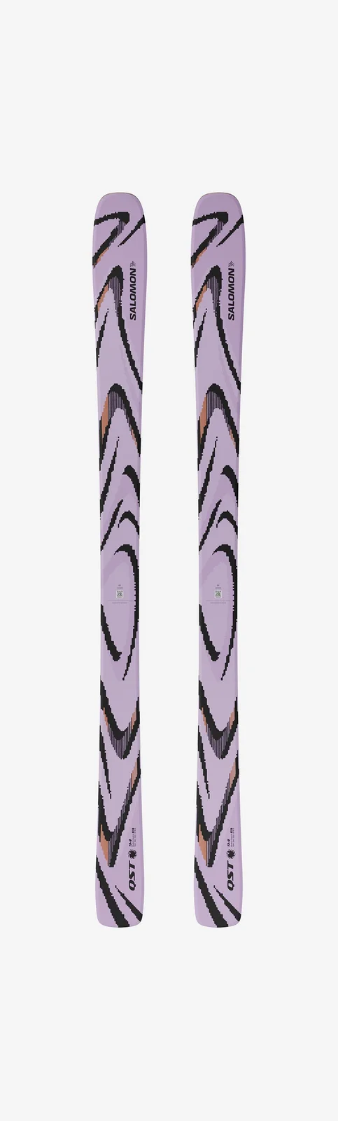 2027 Salomon QST 94 Lilac: full topsheet pair