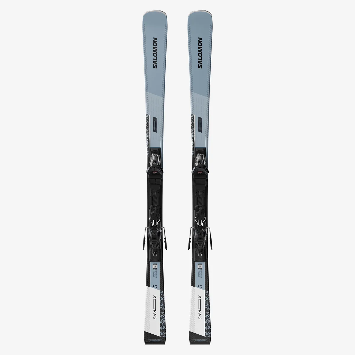 2027 Salomon S/MAX 10 + M11 GW: full topsheet pair with supplied bindings