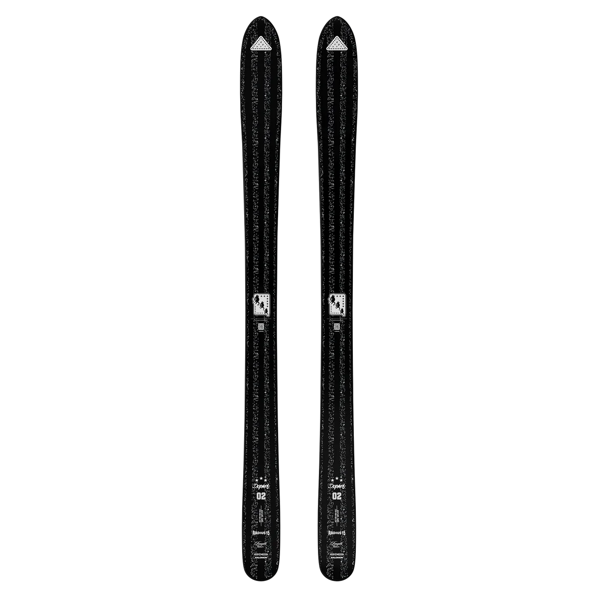 2027 Salomon DÉPART.02: full topsheet pair