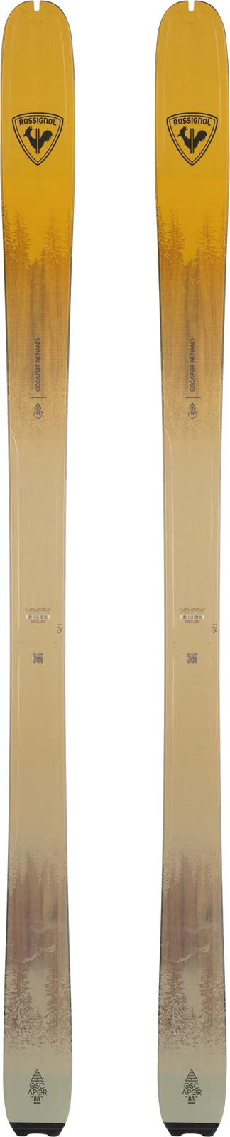 2027 Rossignol ESCAPER 88 NANO OPEN: full topsheet pair